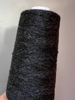 Кашемир Китай ( 052 темный графит) 50 гр/650 м