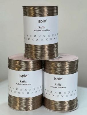 Пряжа Raffia Ispie (287A Brown); 100% Вискоза; 120г/250м